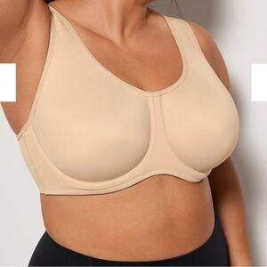 Seamless Beige Comfort Bra